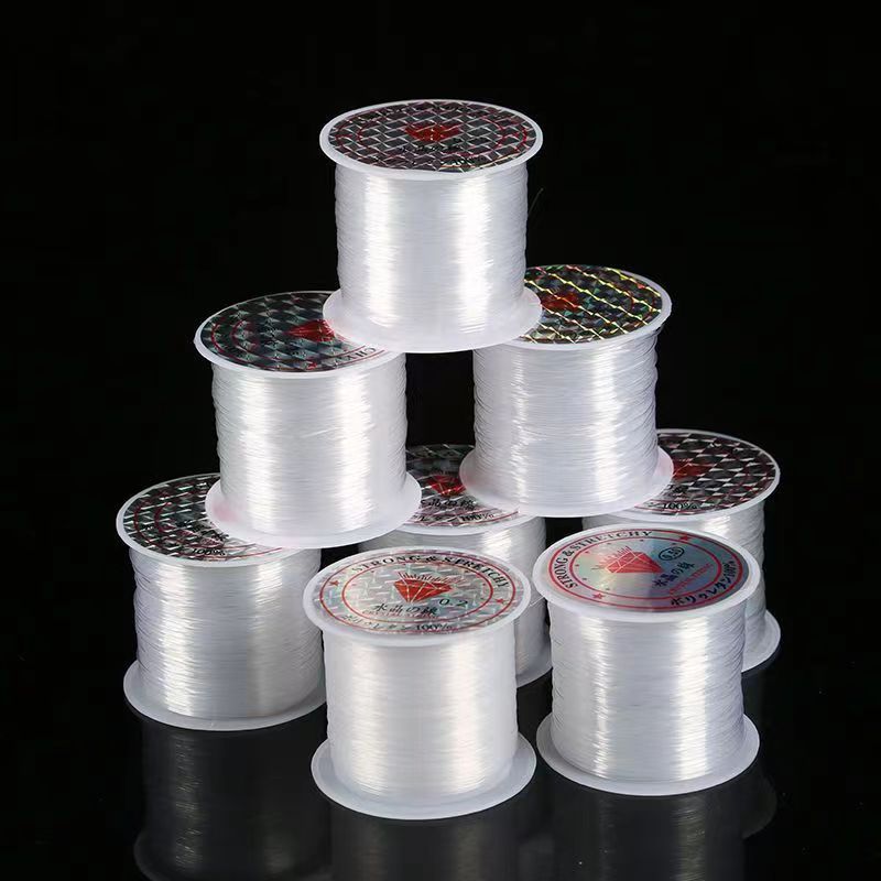 【班班精选】常规0.5弹力线0.3鱼线手编手工专用绳手串串珠材料