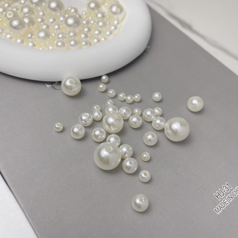【双11专属宠粉福利】8mm高亮仿珍珠材料手工DIY仿珍珠制作材料