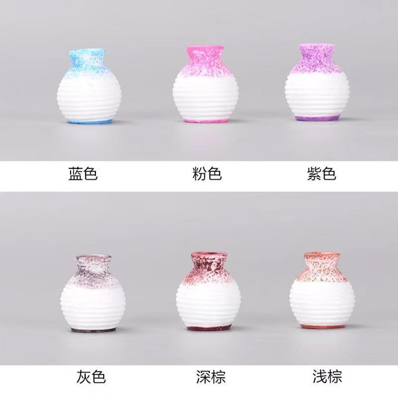 【班班精选】【爆款】拇指花瓶车载可爱迷你花瓶手工diy优选爆款材料
