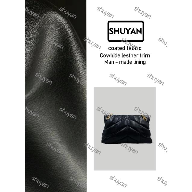 姝宴手工打造真皮女士新款包10446黑色