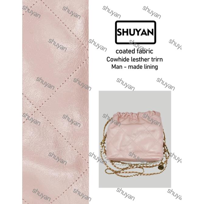 姝宴手工打造真皮女士新款包10228-1粉色-YY