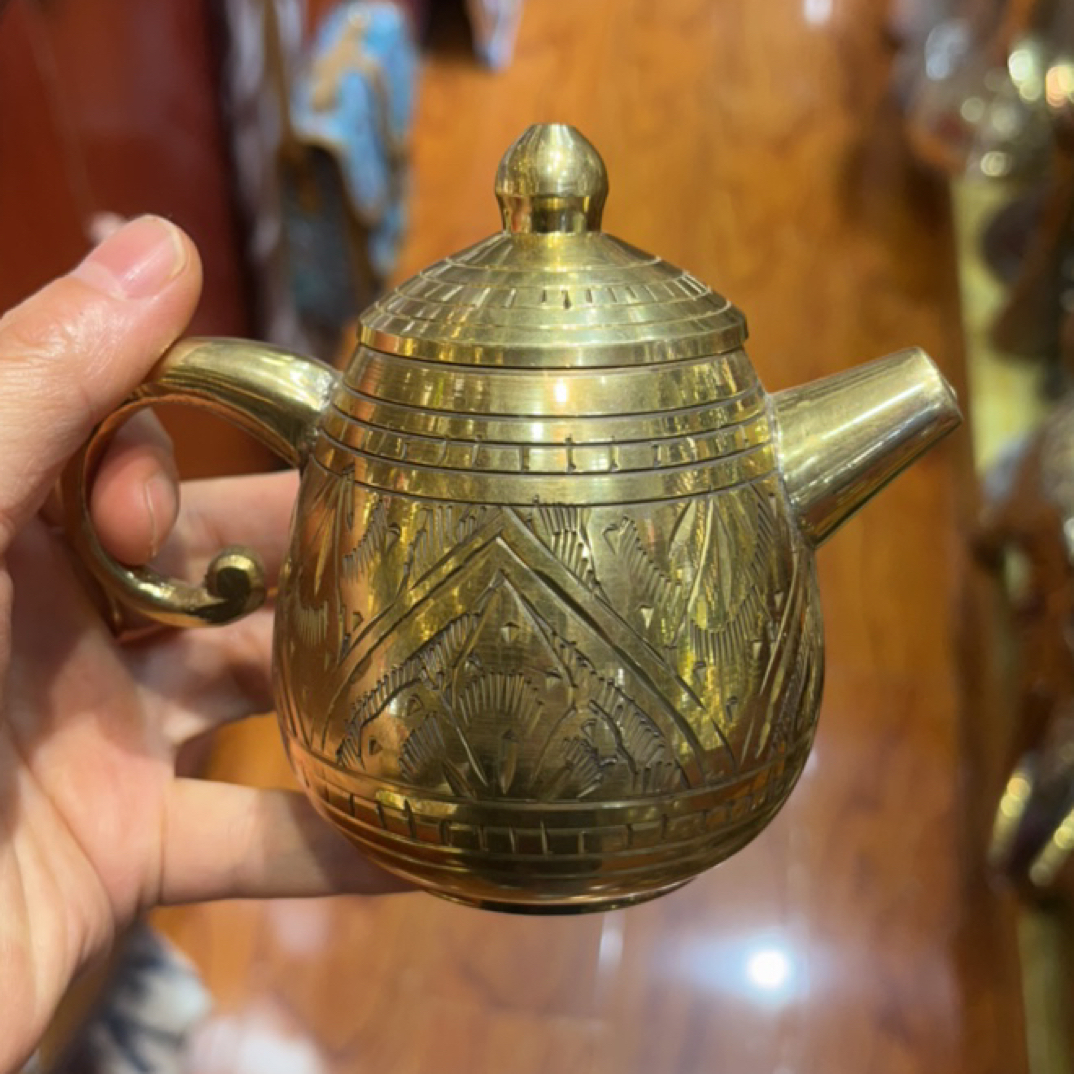 小号壶茶壶铜壶泡茶巴基斯坦铜壶