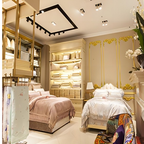 【繁】高端家纺床品套件轻奢公主风冬季加绒加厚四件套卧室高档