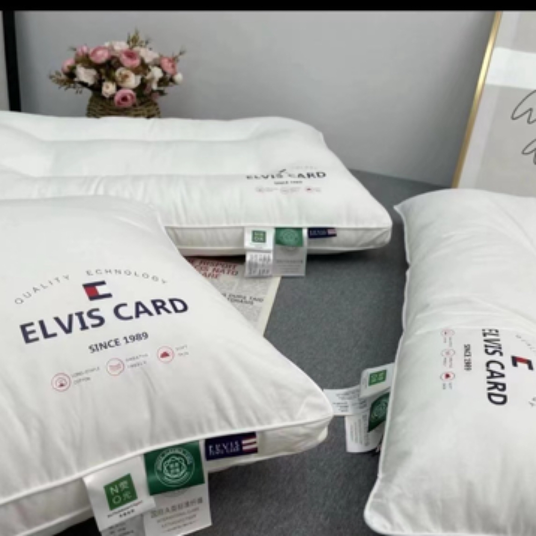 高档全棉纯棉A类48*74枕芯一只装