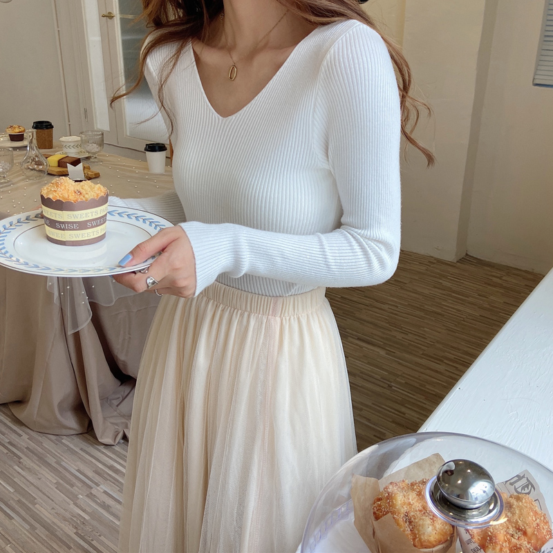 秸麦直播编号K301号长袖毛衣