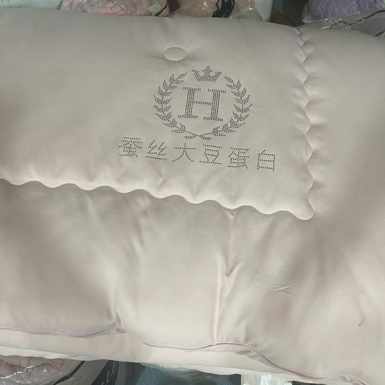 【方叶家纺】2025新款蚕丝大豆蛋白子母被--208