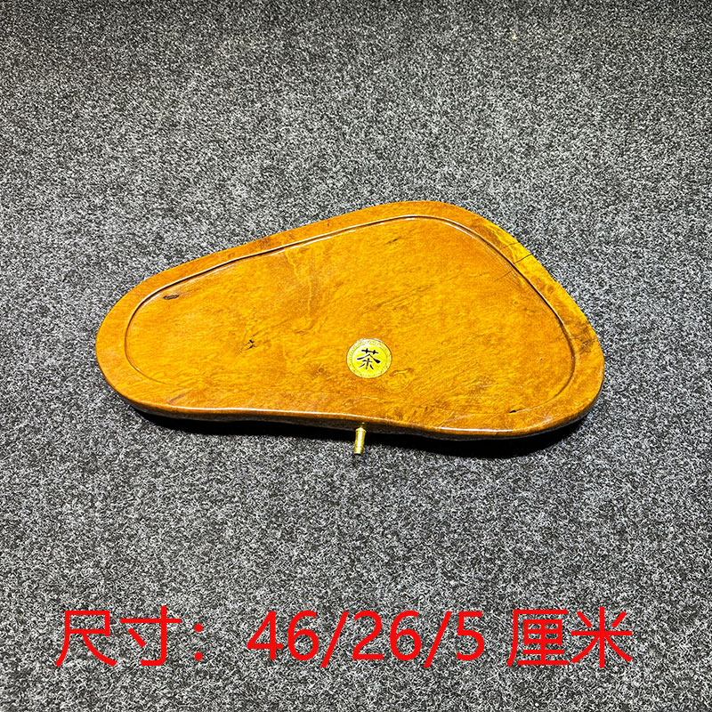 H10全实木根雕小茶盘