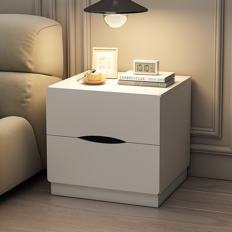 床头柜现代卧室轻奢高级感床边柜简易收纳储物体小柜子