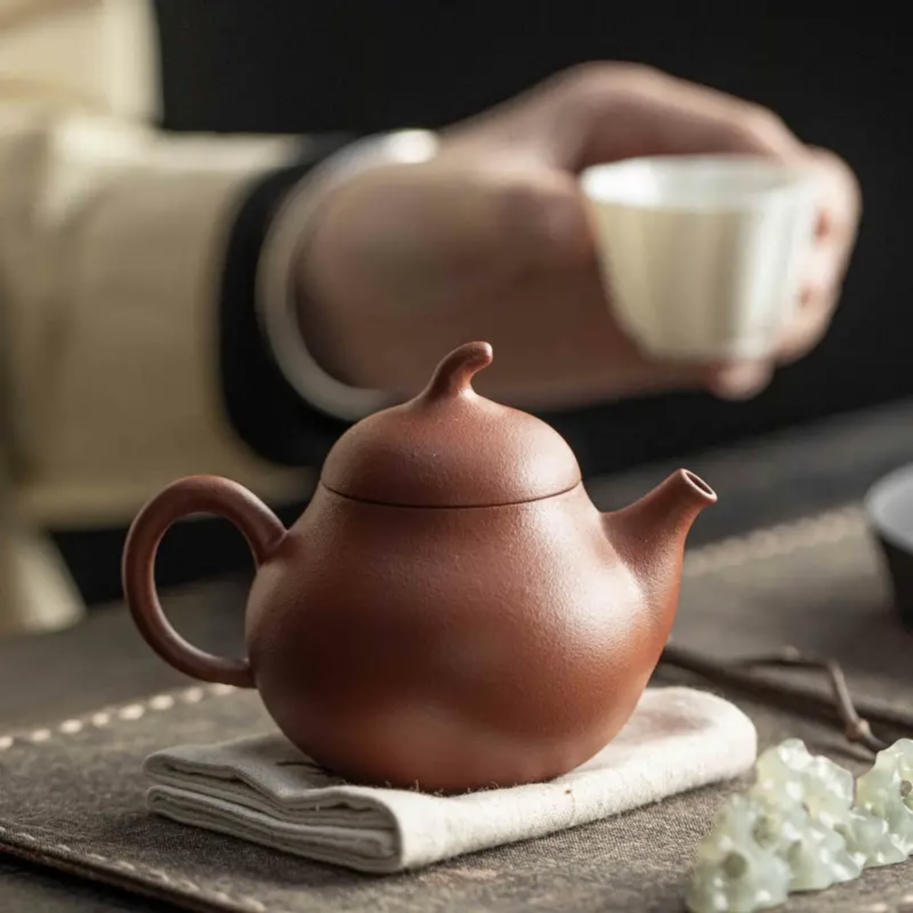 朱泥大红袍小黎壶-150cc