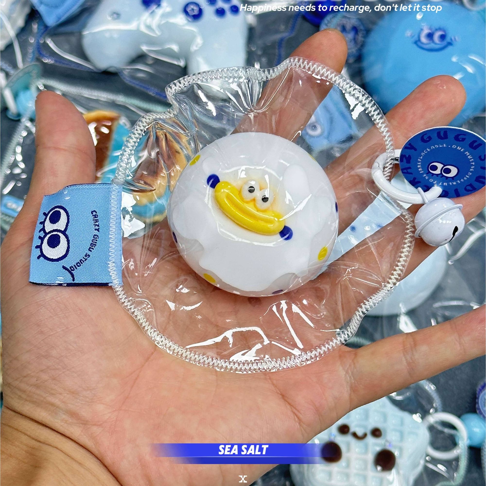 CRAZYGUGU丨GUMMY 小丑鸭（白）丨手工捏捏玩具