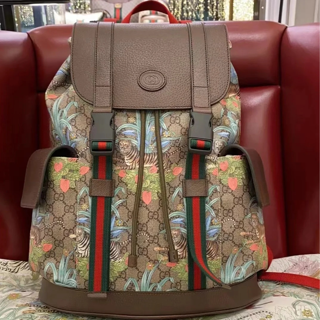 全新未使用 GUCCI/古驰 古驰虎年限定双肩包/N59/赠钥匙扣