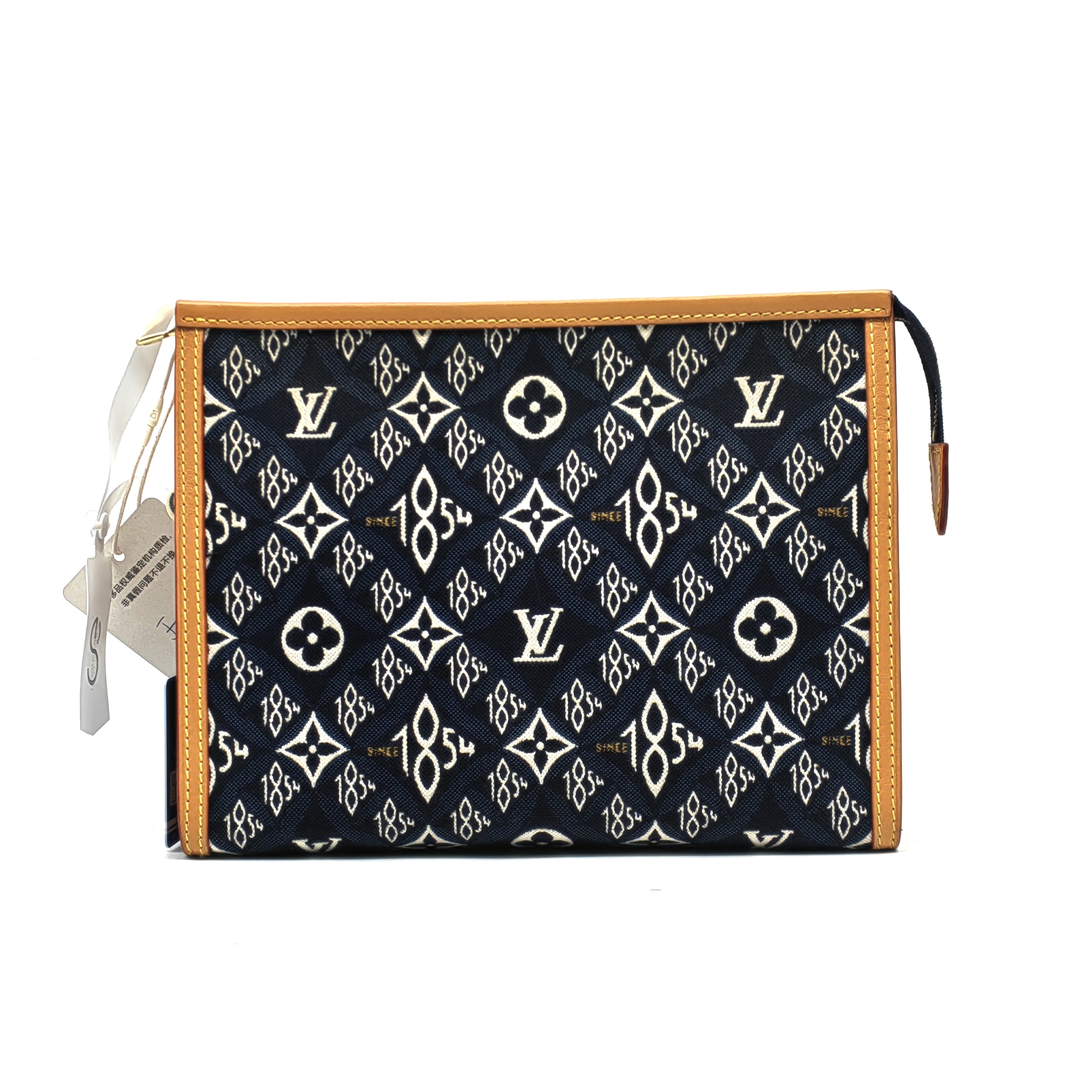 95新 LouisVuitton/路易威登 Lv单宁洗漱包/N17/赠钥匙扣