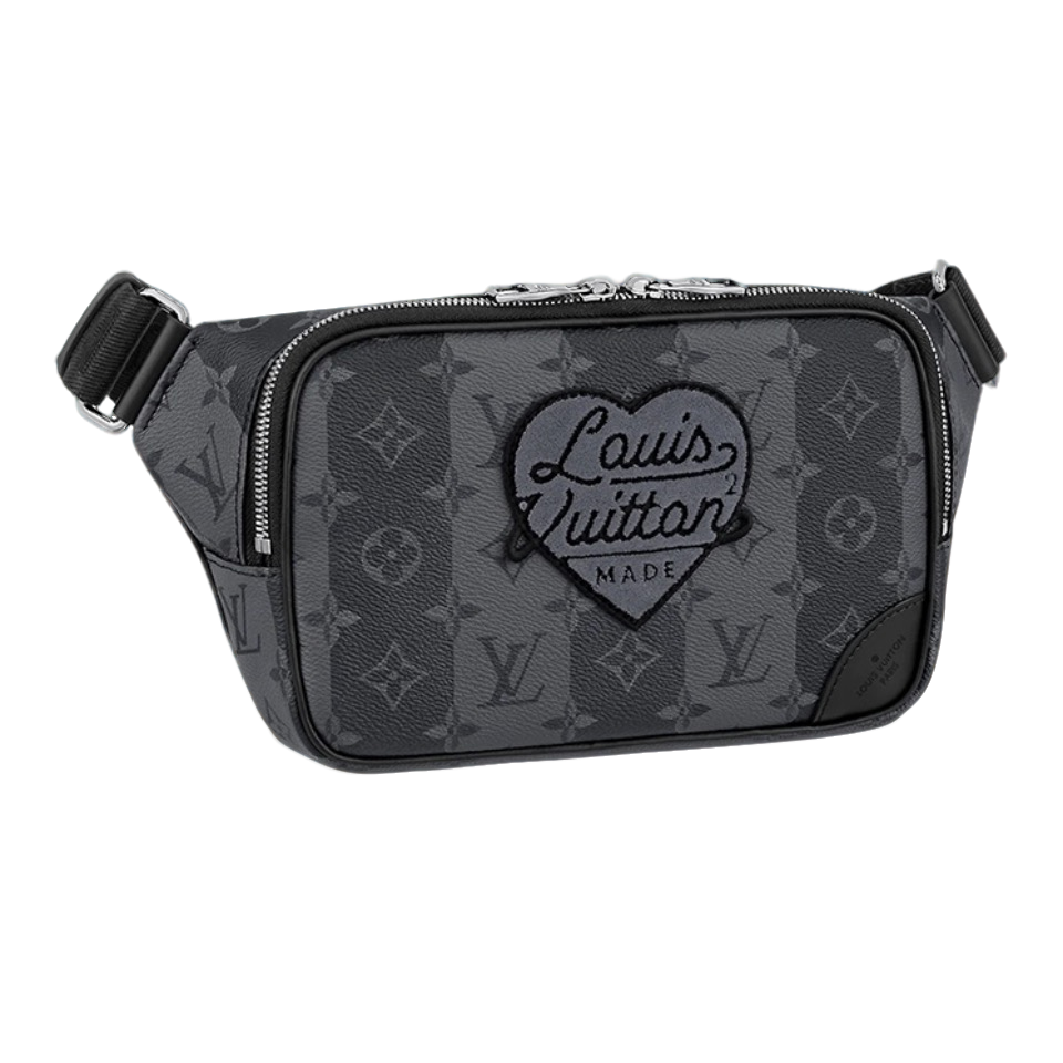 99新 LouisVuitton/路易威登 LV爱心标识单肩手拿包/R7
