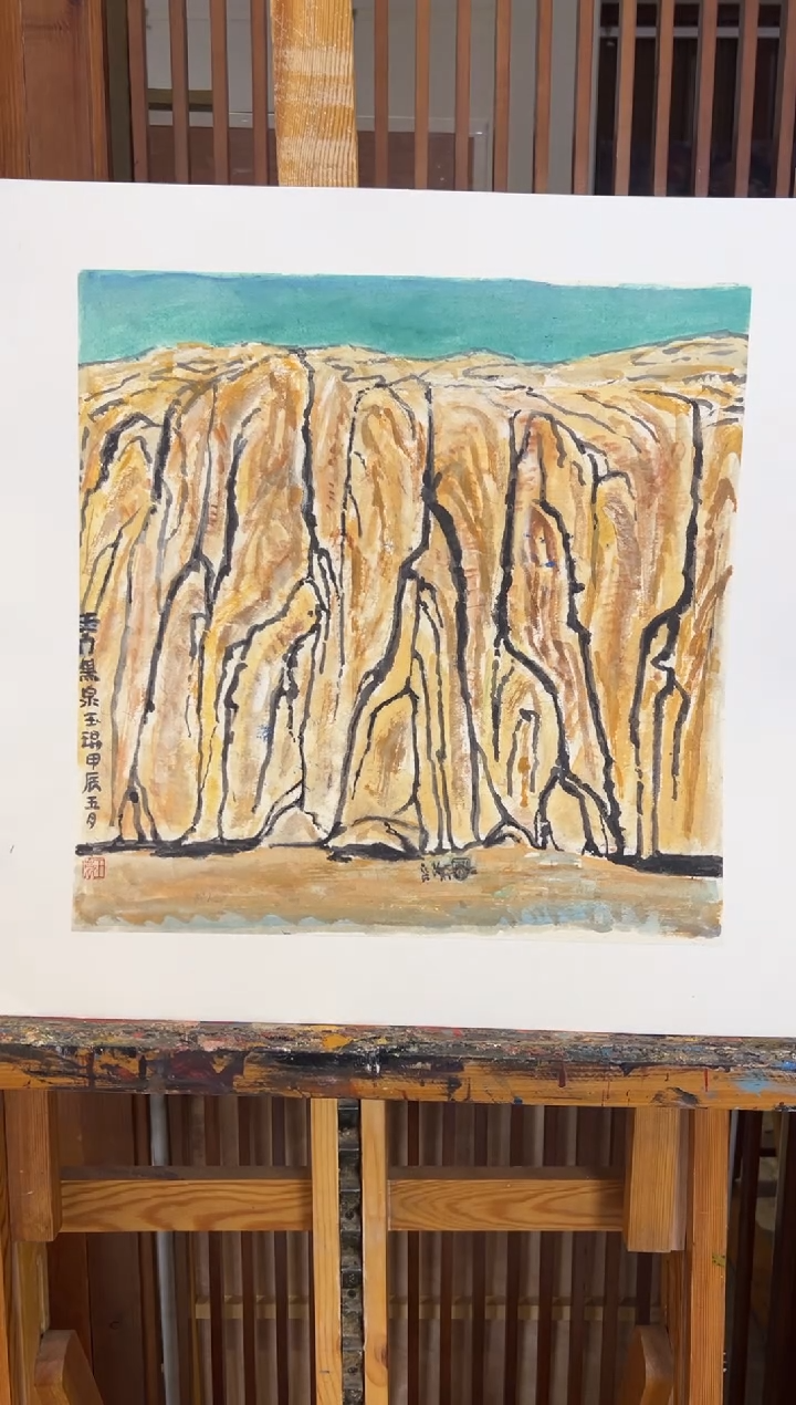 【闪购商品】绘画限量作品亲签盖章版画S