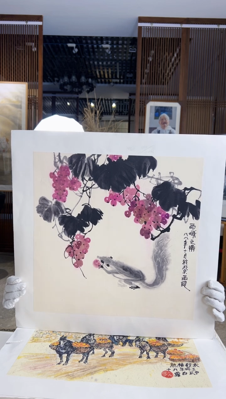 【闪购商品】绘画耿玉琨限量作品亲签盖章版画S