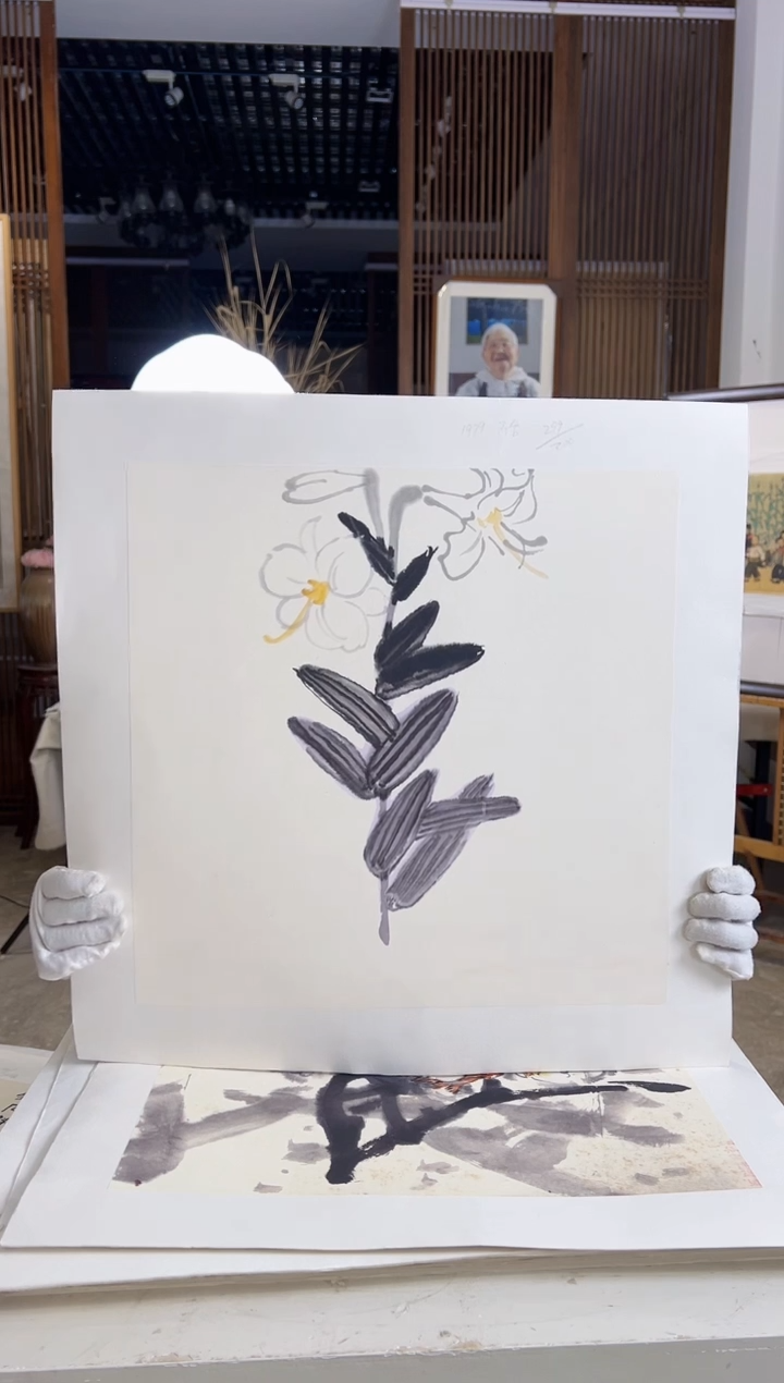 【闪购商品】绘画耿玉琨限量作品亲签盖章版画S