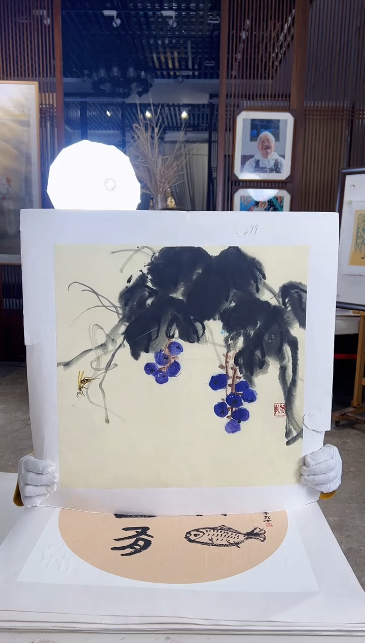 【闪购商品】绘画耿玉琨限量作品亲签盖章版画S