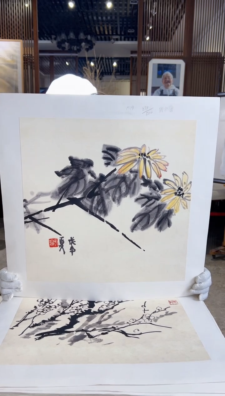 【闪购商品】绘画耿玉琨限量作品亲签盖章版画S