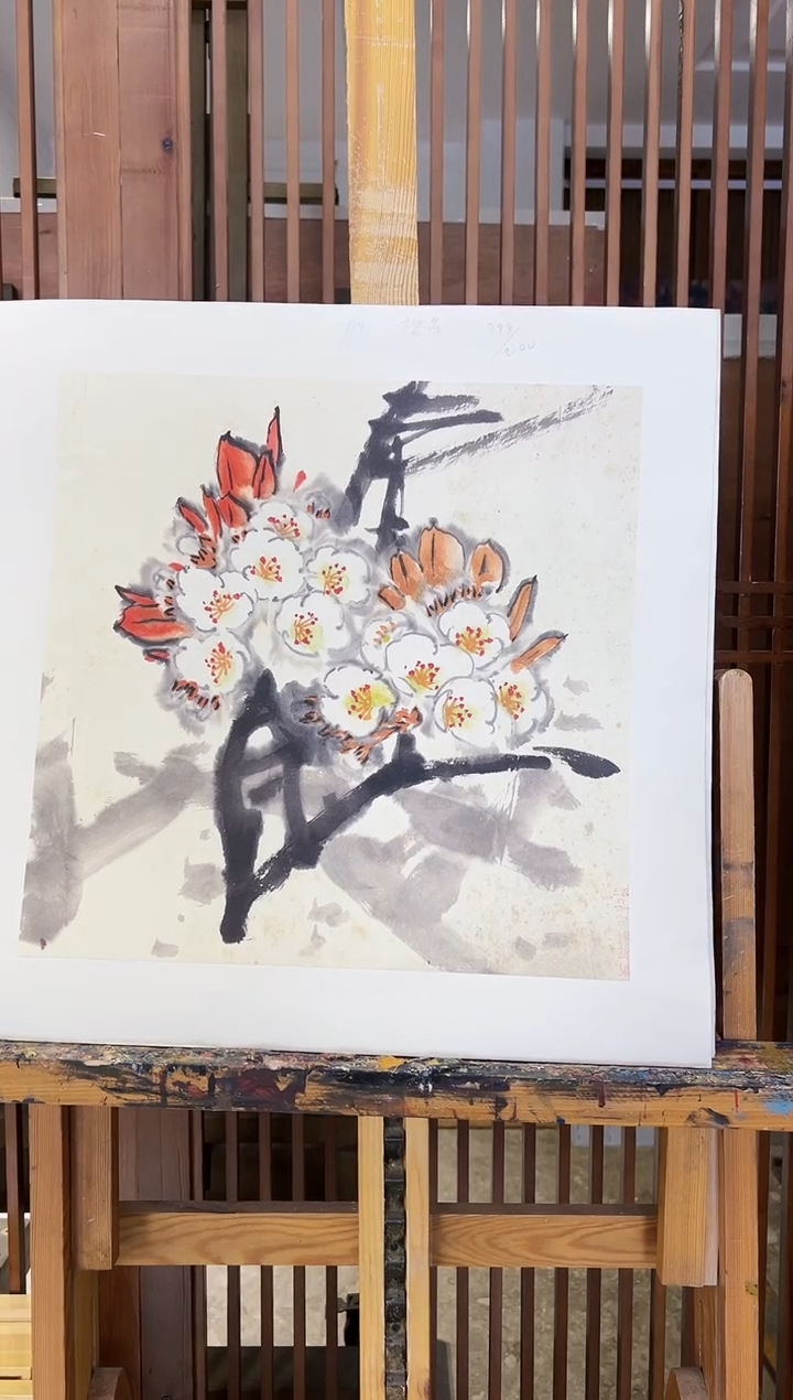 【闪购商品】绘画耿玉琨限量作品亲签盖章版画S