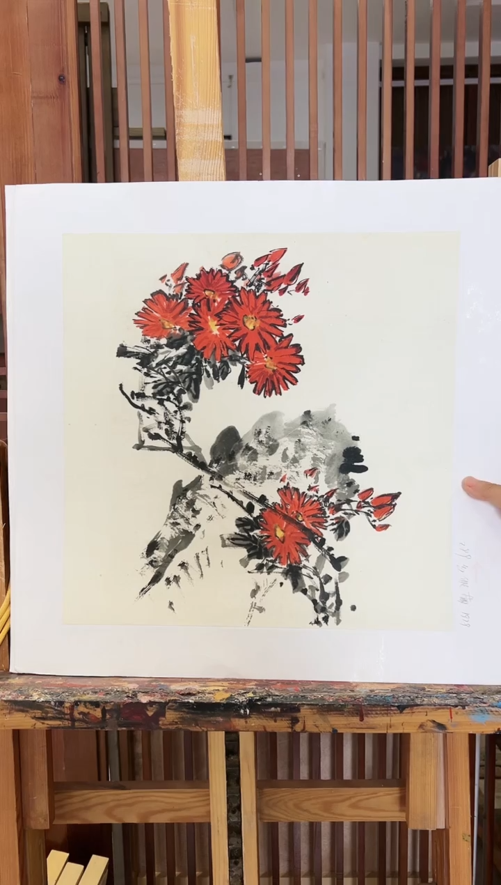 【闪购商品】绘画限量作品亲签盖章版画S