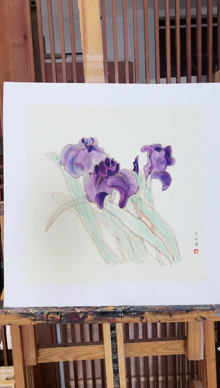 【闪购商品】绘画限量作品亲签盖章版画S