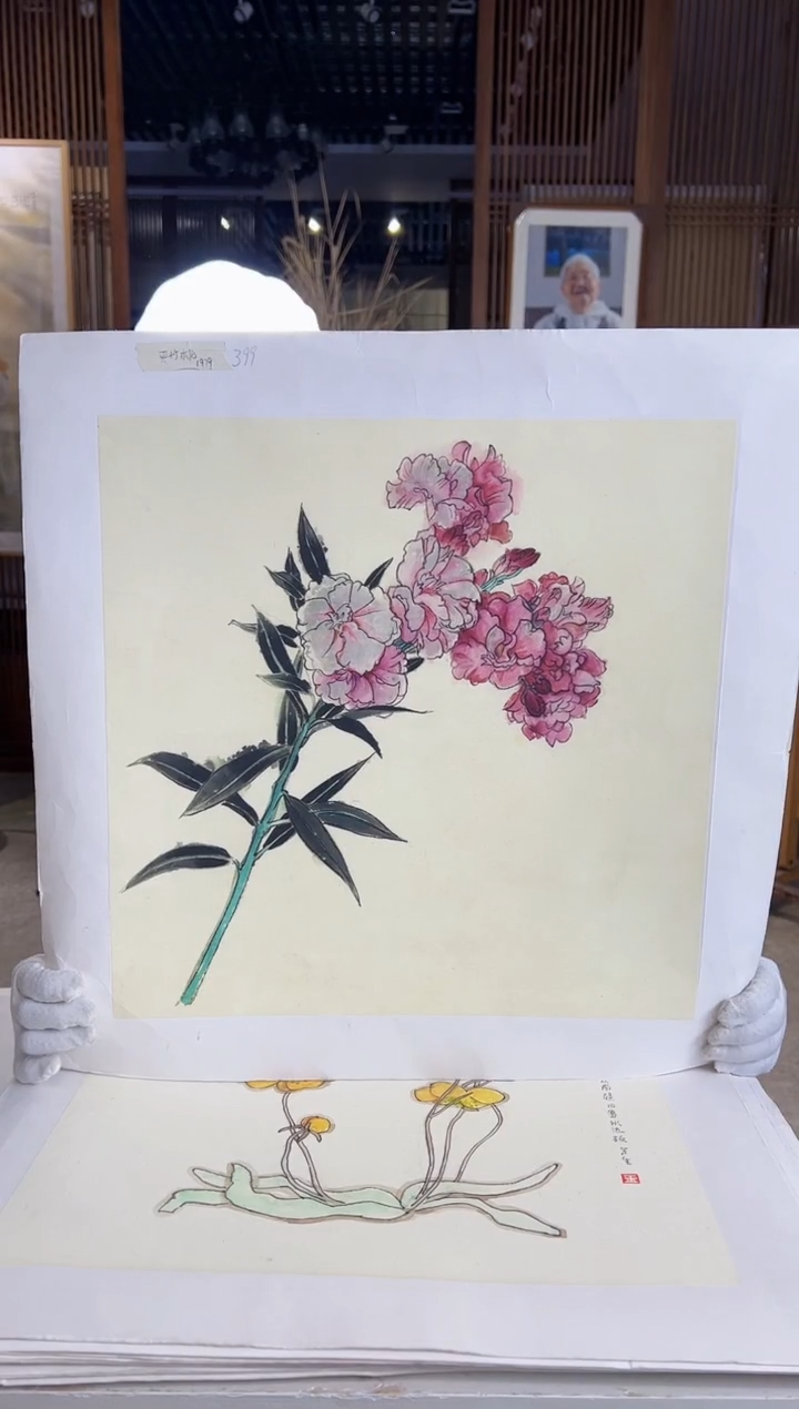 【闪购商品】绘画耿玉琨限量作品亲签盖章版画S