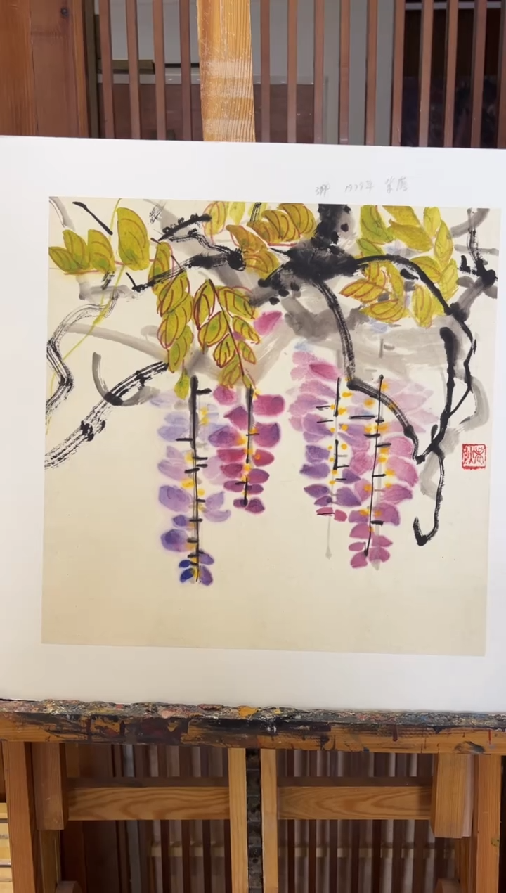 【闪购商品】绘画限量作品亲签盖章版画S