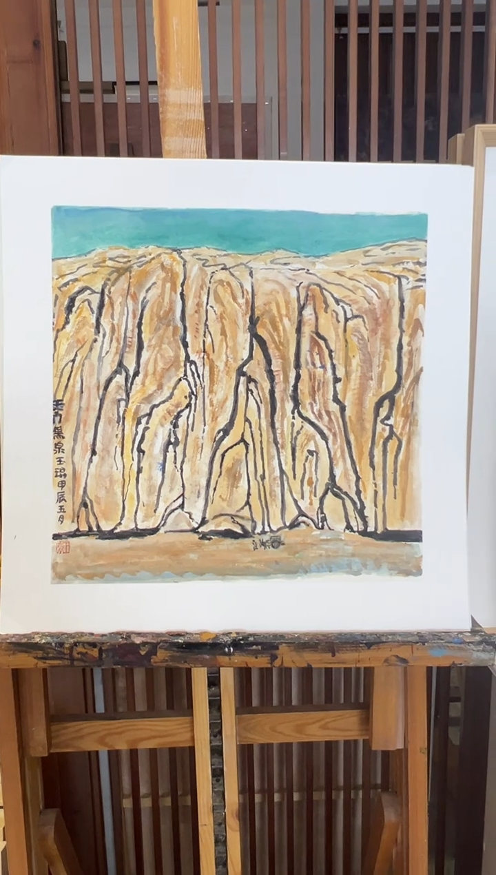 【闪购商品】绘画限量作品亲签盖章版画S