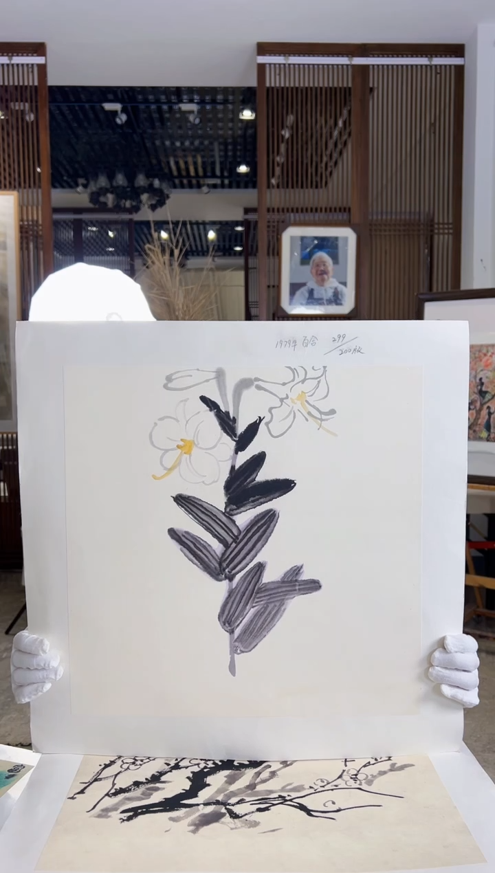 【闪购商品】绘画耿玉琨限量作品亲签盖章版画S
