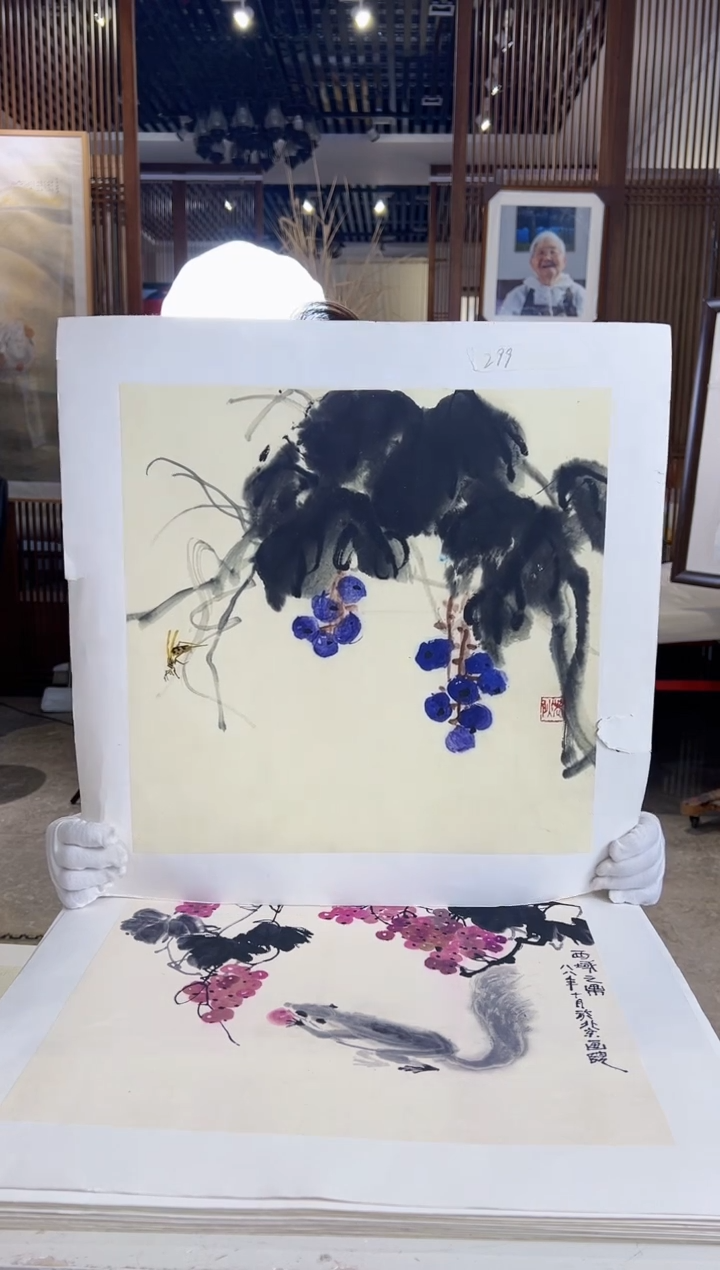 【闪购商品】绘画耿玉琨限量作品亲签盖章版画S