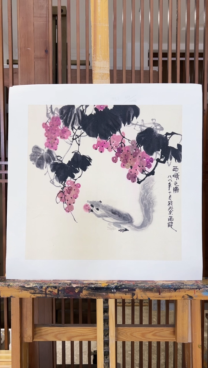 【闪购商品】绘画耿玉琨限量作品亲签盖章版画S