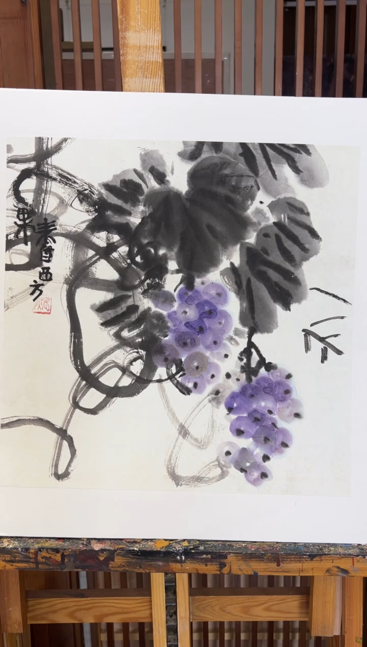 【闪购商品】绘画限量作品亲签盖章版画S