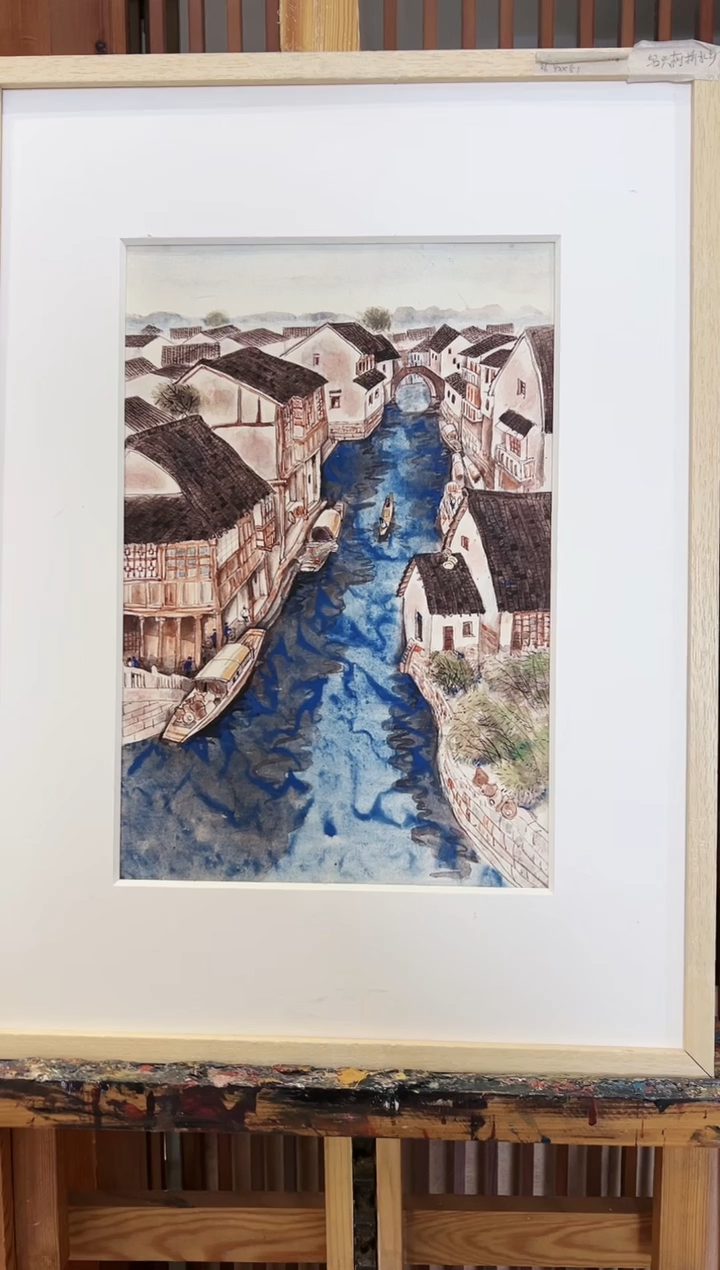 【闪购商品】绘画限量作品亲签盖章版画S