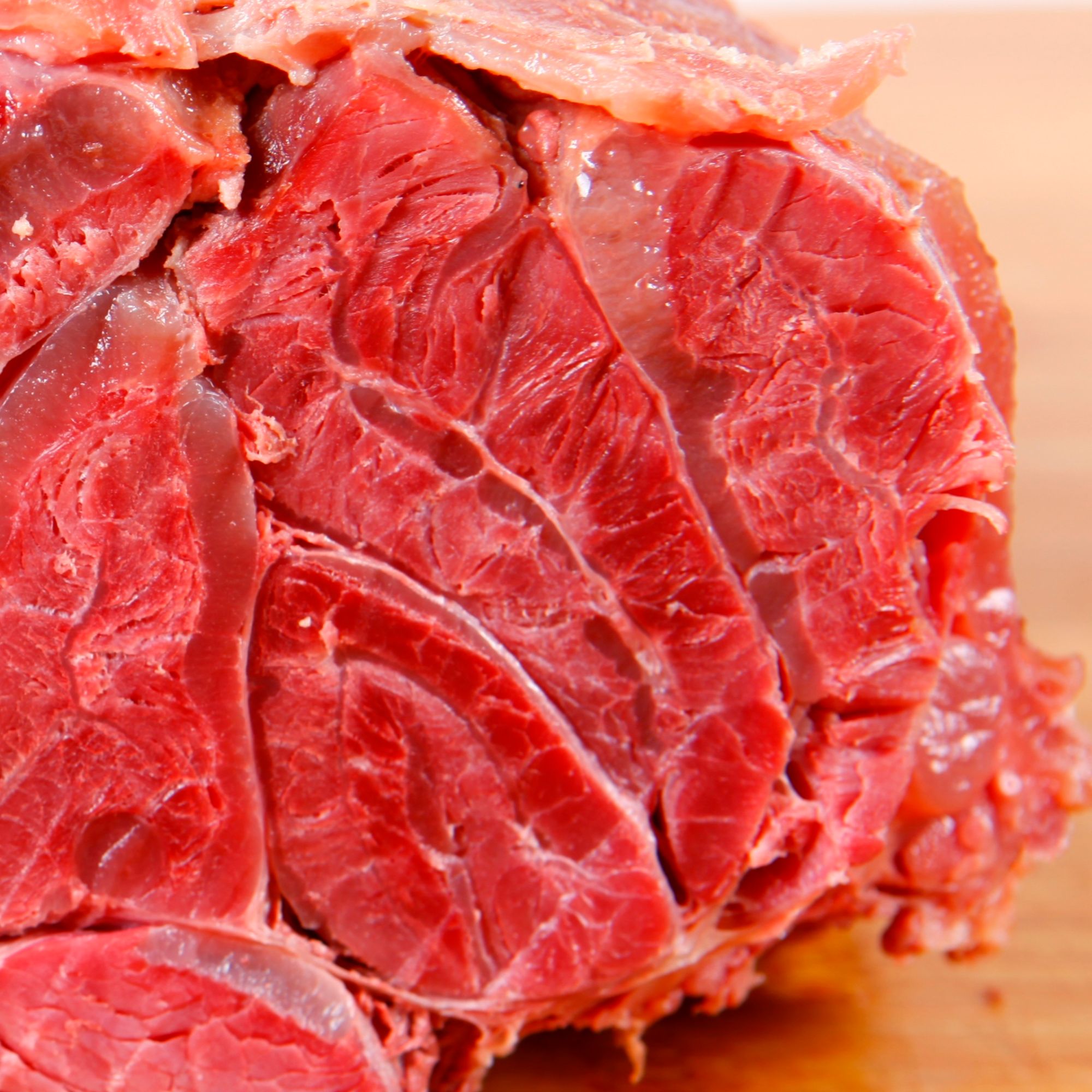 金牛足清真五香牛腱原切即食熟牛肉子肉秘制卤味新鲜包邮250g*3