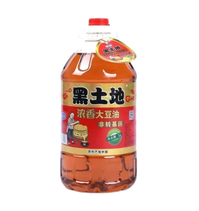 ［全国包邮］锦锈黑土地浓香大豆油5L