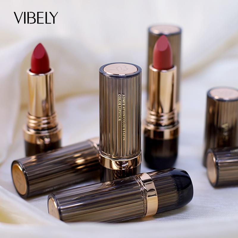 VIBELY慕斯哑光丝绒显白显气质易上色口红不粘杯不易掉色显白