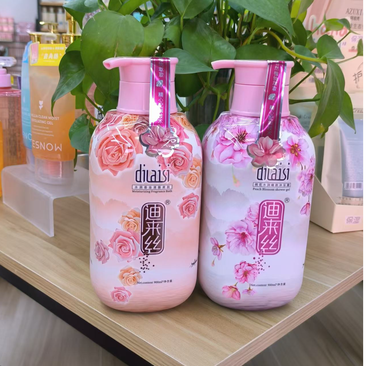 【青果专属】桃花水润嫩肤沐浴露用一次香满屋