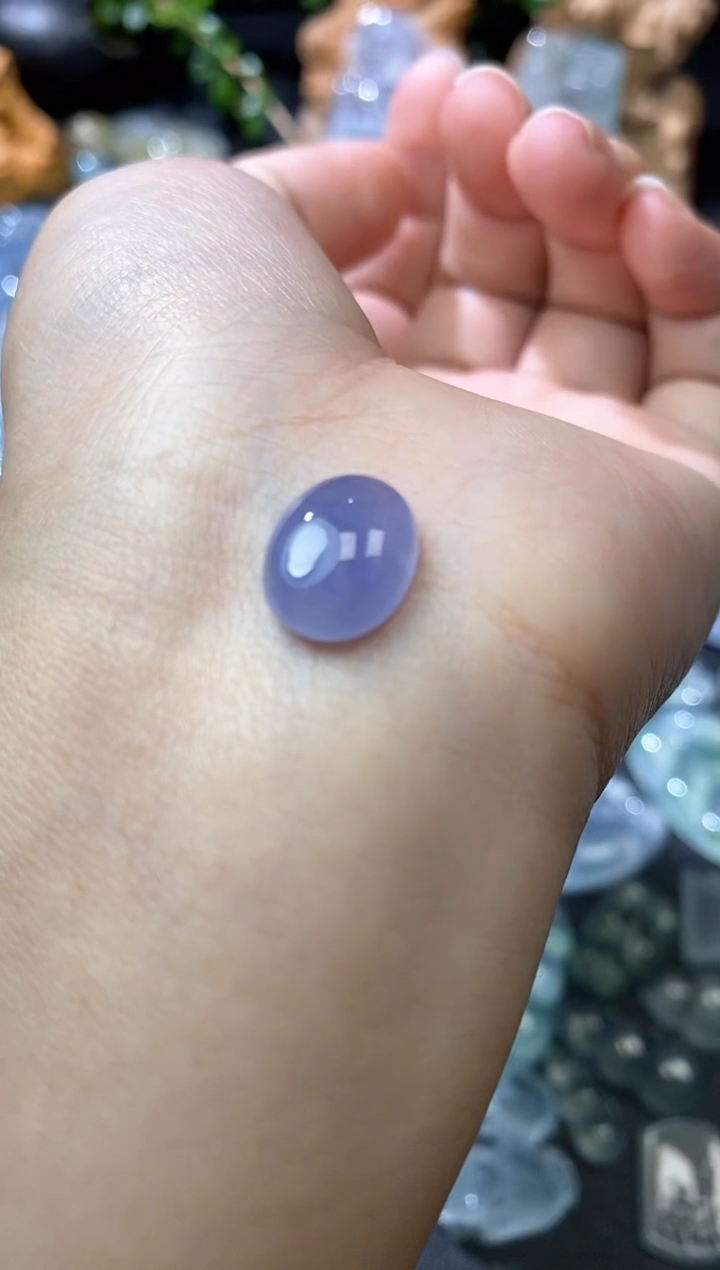 【闪购商品】定制翡翠未镶嵌蛋面12.5*9.8*4.1