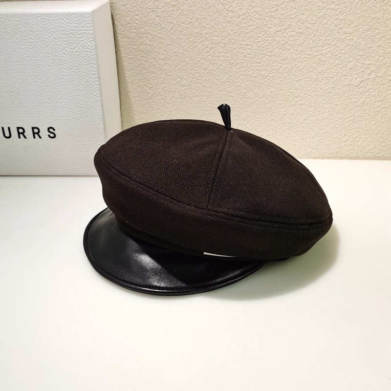 金家夫人YUSHA 高品质秋冬毛呢设计款八角帽子女 MZ29