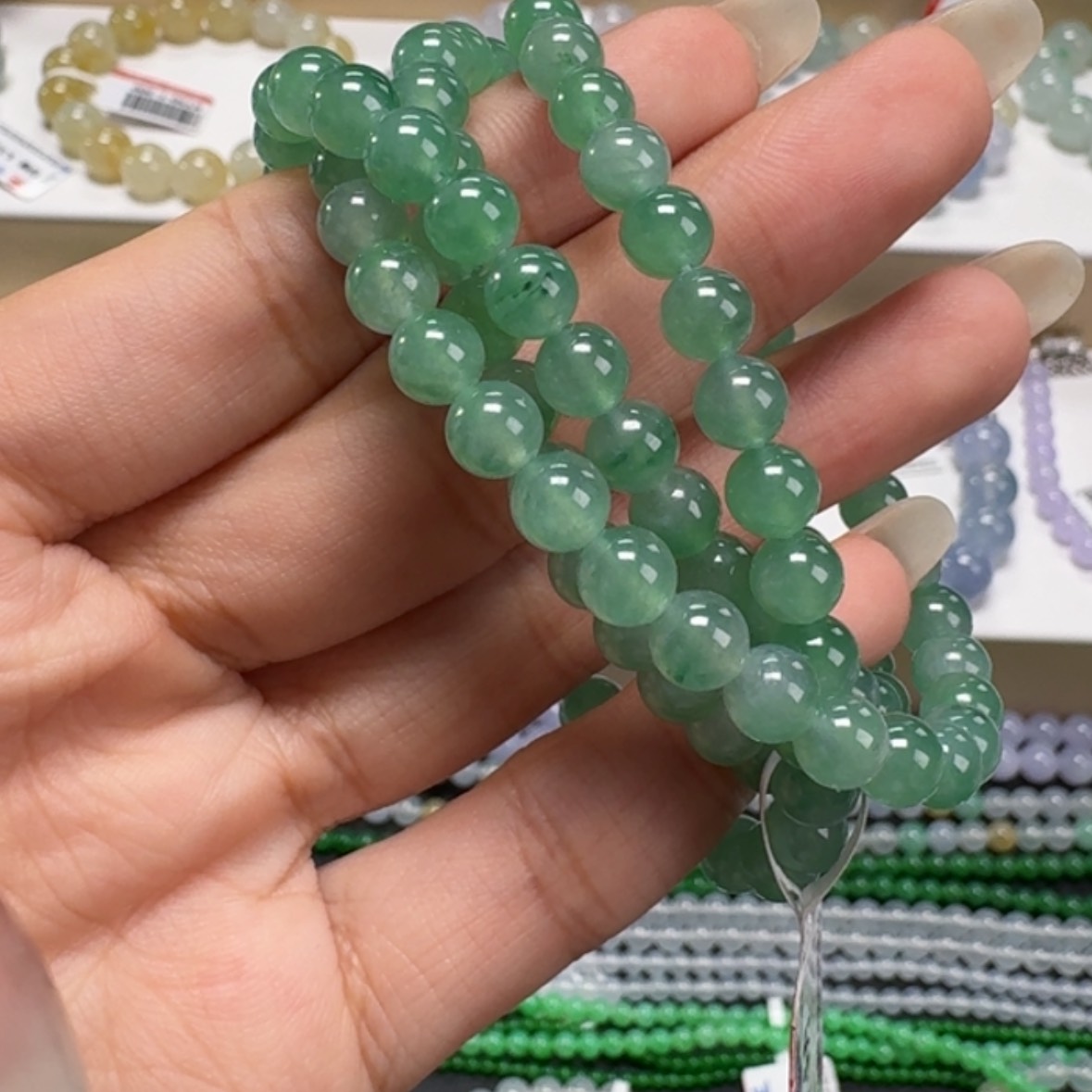 【闪购商品】翡翠手链未镶嵌昕