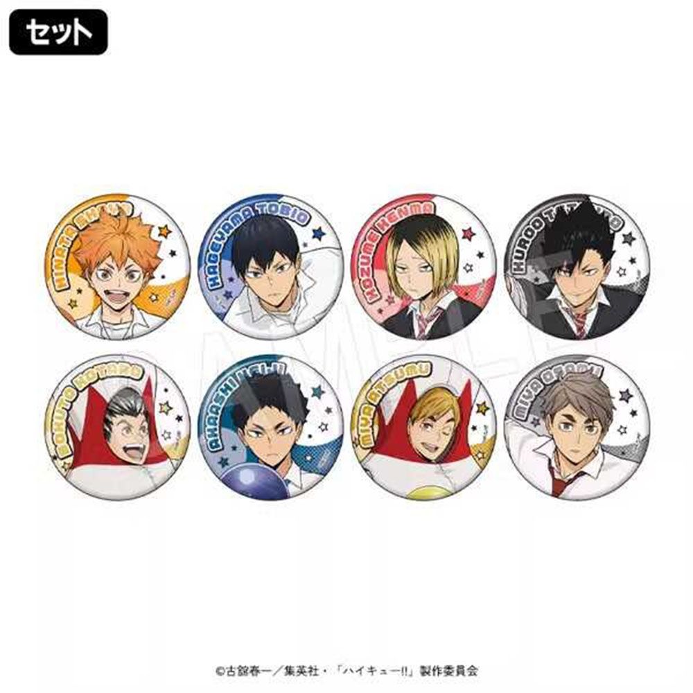 日谷正版 场贩排球少年ROUND1保龄球徽章吧唧日向影山D6