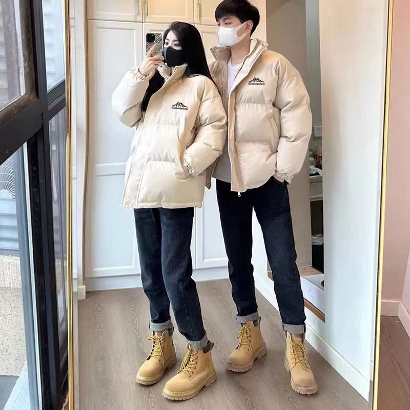 波司澄韩版立领棉衣情侣外套秋冬季新款潮牌潮流棉服加厚防寒保暖
