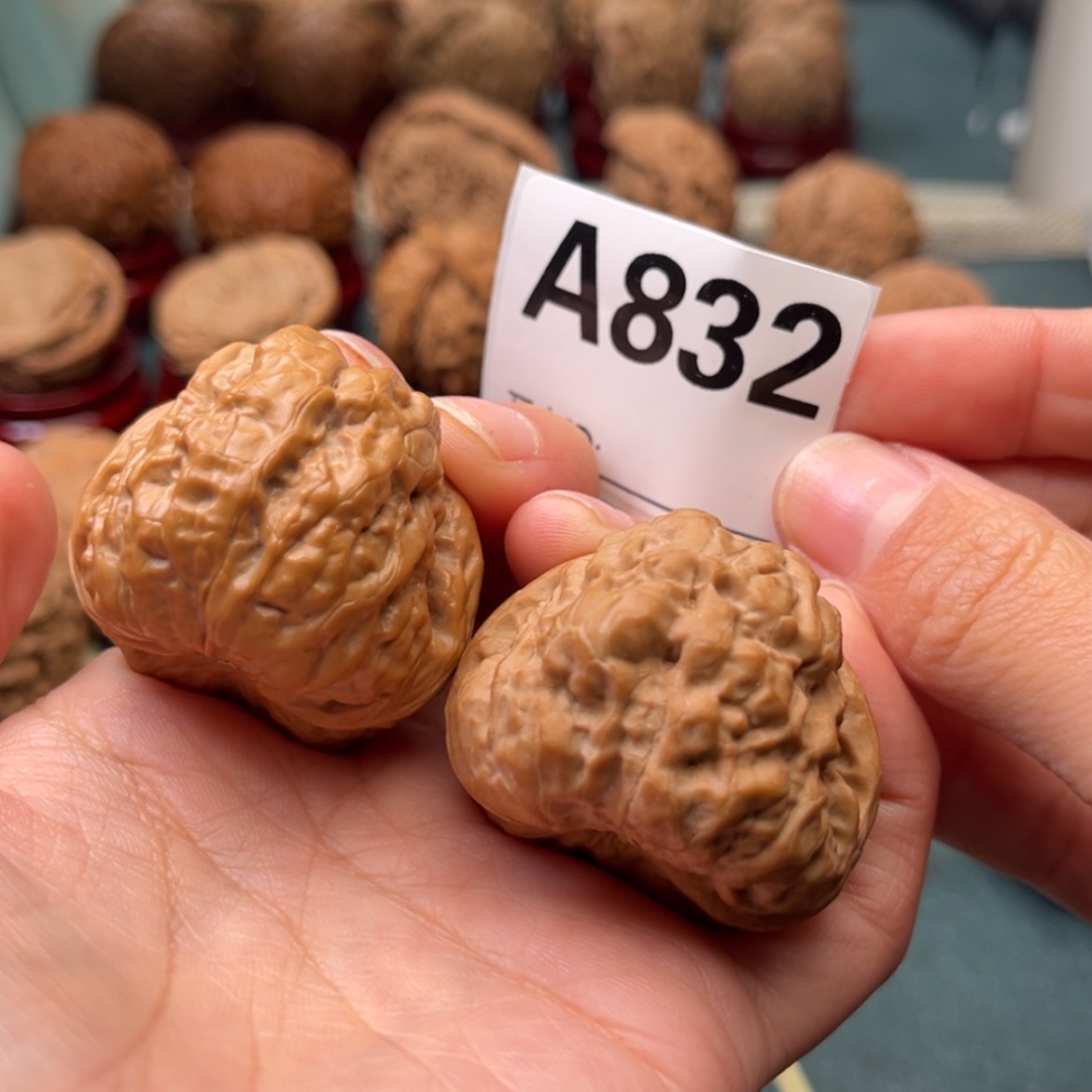 【闪购商品】文玩核桃把件蛙40