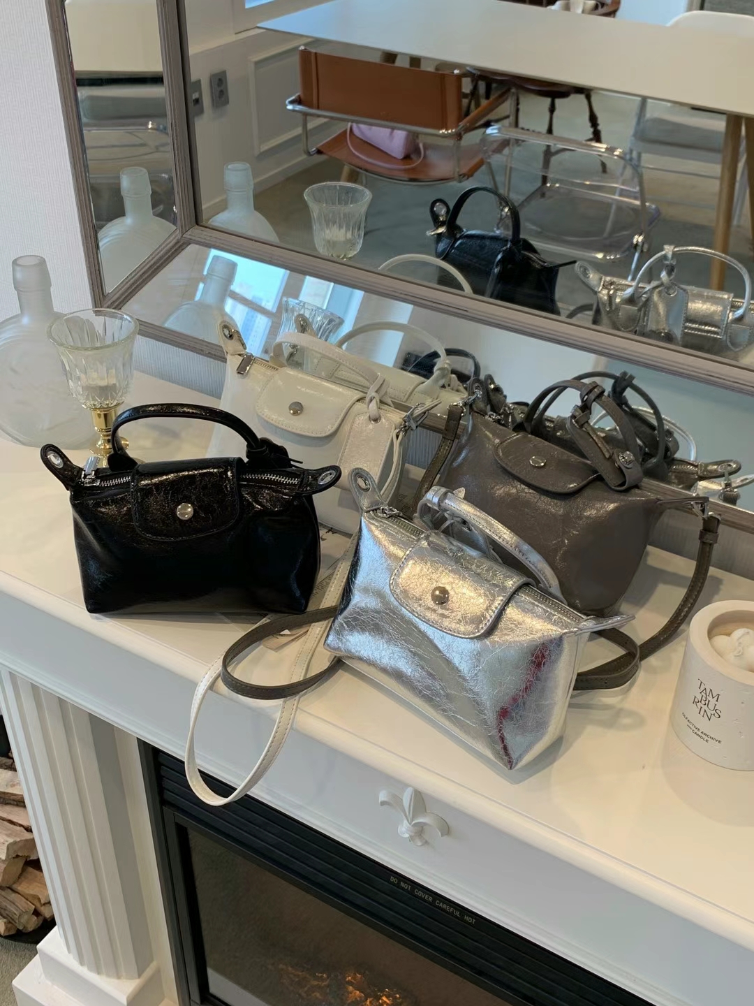 小饺子包｜东大门2025新款手拎黑色小众牛仔大号斜挎小包包