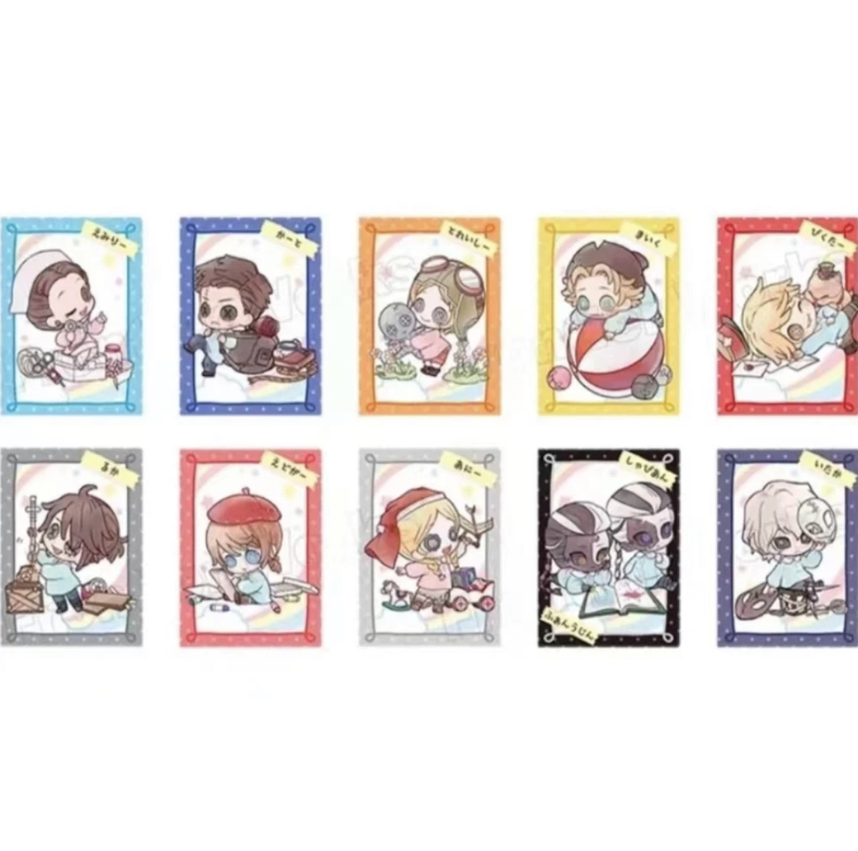 【第五人格】日谷 Q版幼稚园卡片拍立得盲盒