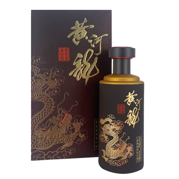 黄河龙百年窖100周年纪念版黑粮秘香型白酒礼盒装42度500ml