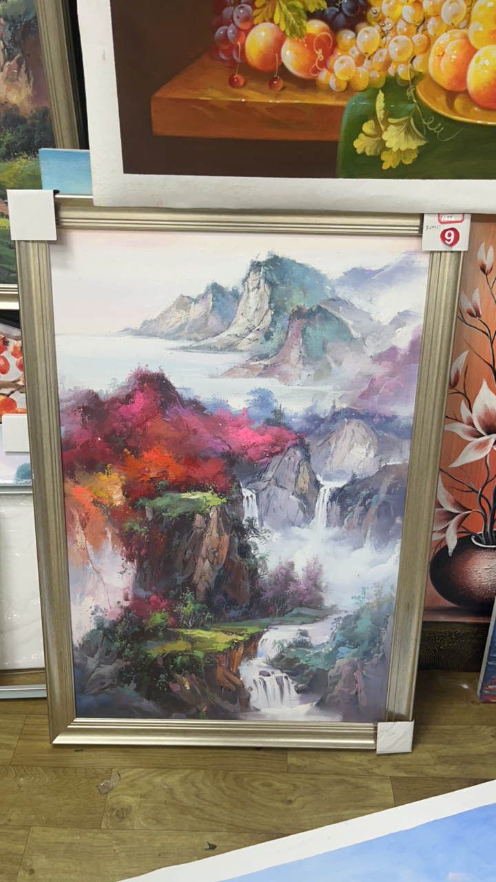 手工精品油画风景 60X90