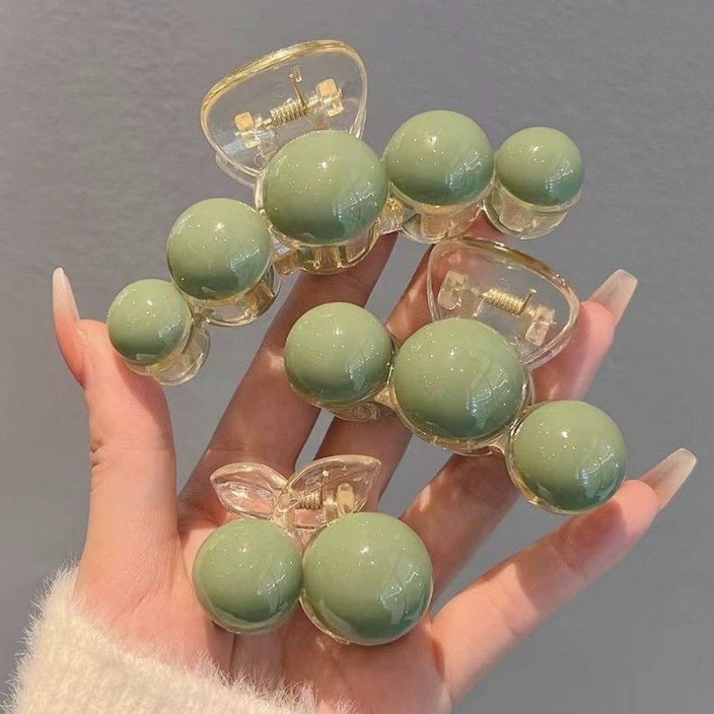 非金属发饰 春夏抓夹后脑勺简约大小号鲨鱼夹盘头发饰品甜美发夹