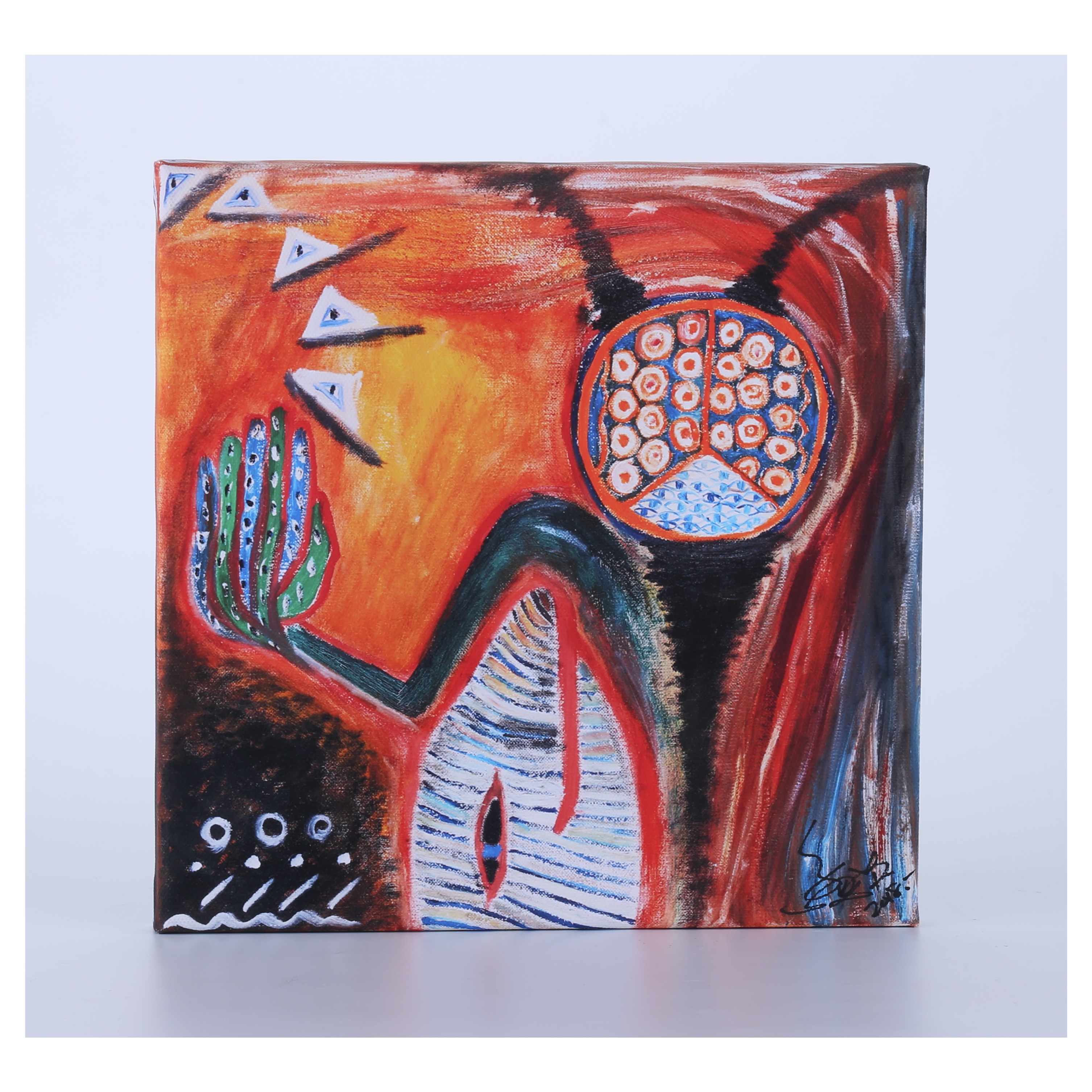 游梦岛系列装饰画（作品：爱即是空）限量微喷/顺丰包邮