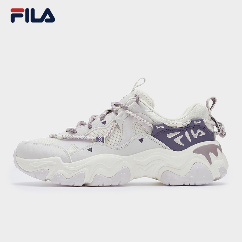FILA 斐乐女鞋老爹运动鞋猫爪鞋5代复古鞋厚底休闲鞋F12W432101F